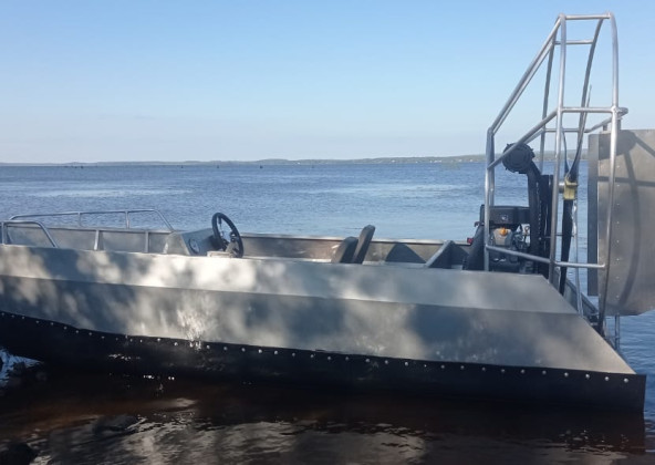 Алюминиевая аэролодка Рапид-390