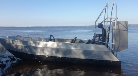 Алюминиевая аэролодка Рапид-390